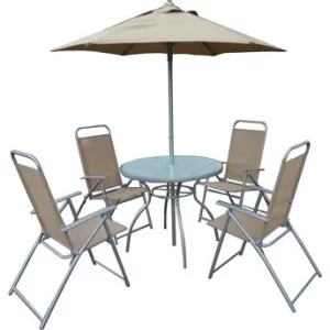 ban ghế khung nhôm