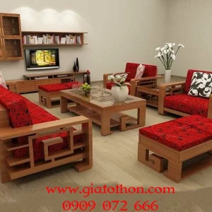 ghe sofa mau do phong khach